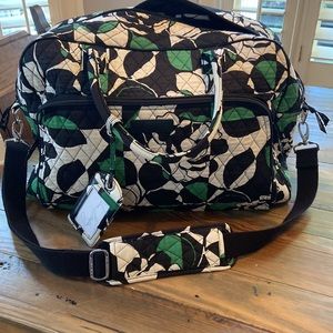 Vera Bradley Weekender Bag Imperial Rose Fabric